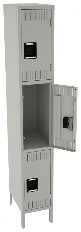 Triple Stack Lockers with Legs