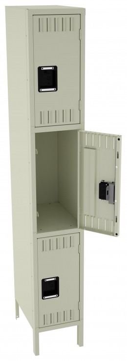 Triple Stack Lockers with Legs
