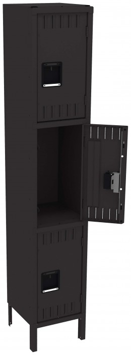 Triple Stack Lockers with Legs