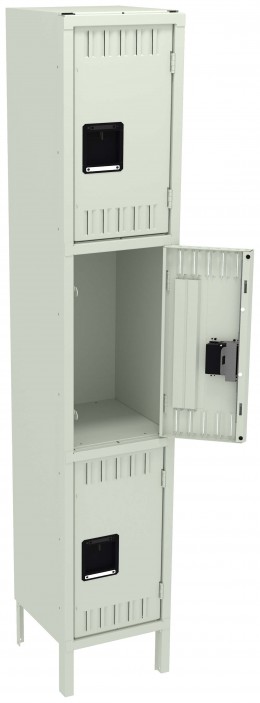 Triple Stack Lockers with Legs
