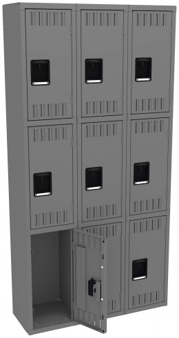 Triple Column Lockers