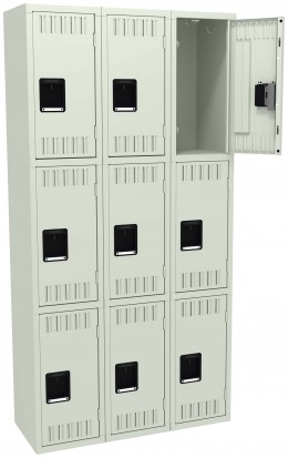 Triple Column Lockers
