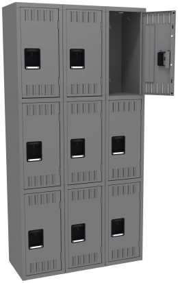 Triple Column Lockers
