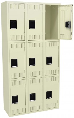 Triple Column Lockers