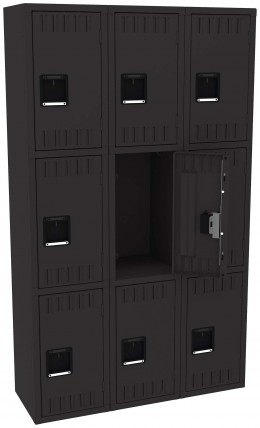 Triple Column Lockers