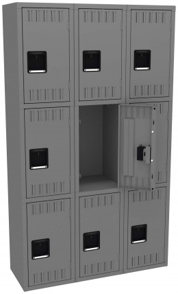 Triple Column Lockers