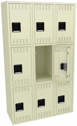 Triple Column Lockers