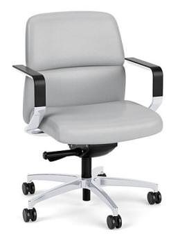Vinyl Mid Back Conference Room Chair