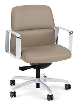 Vinyl Mid Back Conference Room Chair
