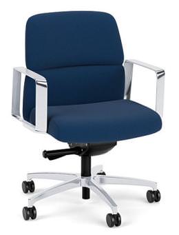 Vinyl Mid Back Conference Room Chair - Vero Series