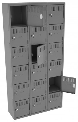 Eighteen Box Lockers 