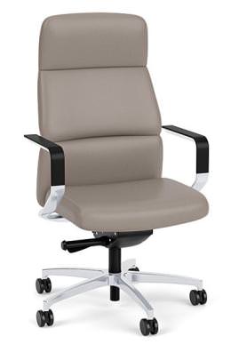 Vinyl High Back Conference Room Chair