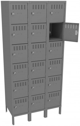 Eighteen Box Lockers 