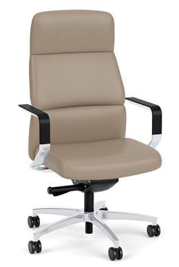 Vinyl High Back Conference Room Chair
