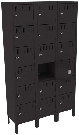 Eighteen Box Lockers 