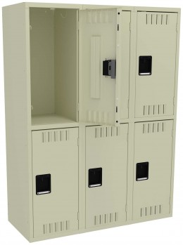 Double Lateral Office Credenza File Cabinet