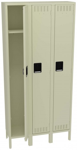 Tall Triple Lockers with Legs