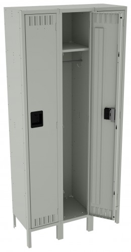 Tall Triple Lockers with Legs
