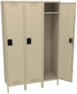 Large Triple Lockers with Legs