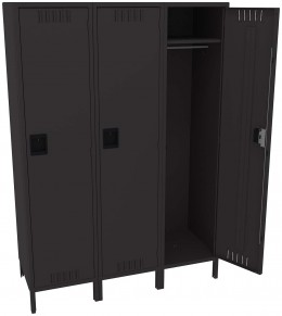 Oversized Triple Lockers with Legs