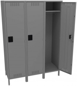Oversized Triple Lockers with Legs