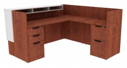 L Shaped Reception Desk