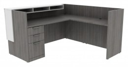 L Shaped Reception Desk