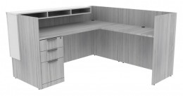 L Shaped Reception Desk