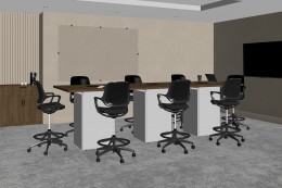 Standing Height Conference Table