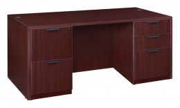 Desk with Locking Drawers
