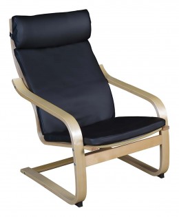 Bentwood Leather Rocking Chair