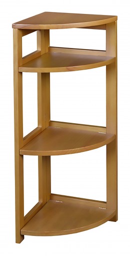 Folding Corner Bookcase