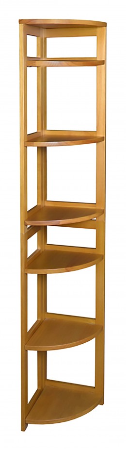 Folding Corner Bookcase