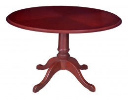 Round Table with Queen Anne Base