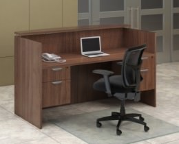 Reception Desk with Drawers - PL Laminate