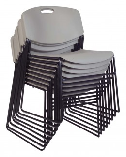 Plastic Stacking Chair - Set of 8