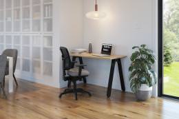 Small Home Office Desk - Signature Metal Leg Series