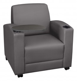 Club Chair with Tablet Arm