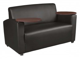 Loveseat with Tablet Arms