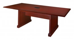Traditional Conference Table with Power
