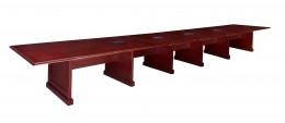 Traditional Conference Table with Power