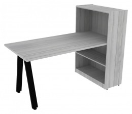 Desk and Bookcase Combo