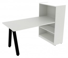 Desk and Bookcase Combo