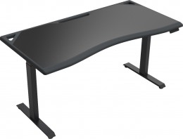 L Shape Height Adjustable Desk