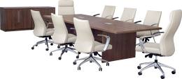 Rectangular Conference Table and Chairs Set - Status Series