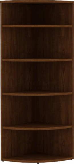 Curved Corner Bookcase
