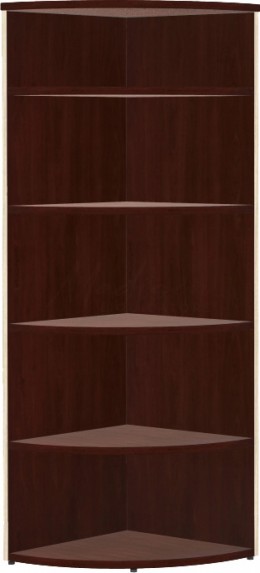 Curved Corner Bookcase