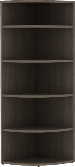 Curved Corner Bookcase
