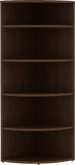 Curved Corner Bookcase