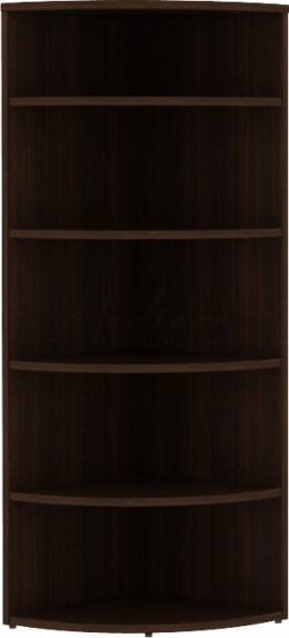 Curved Corner Bookcase